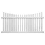 Weatherables Richmond 5 ft. H x 6 ft. W White Vinyl Picket Fence Panel Kit