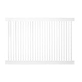 Weatherables Williamsport 4 ft. H x 8 ft. W White Vinyl Pool Fence Panel