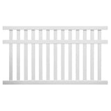 Weatherables Captiva 5 ft. H x 8 ft. W White Vinyl Pool Fence Panel