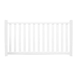 Weatherables 48 in. H x 124 ft. L Captiva White Vinyl Complete Vinyl Pool Fence Project Pack