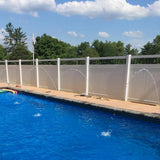 Weatherables Bradford 7 ft. H x 6 ft. W White Vinyl Privacy Fence Panel Kit