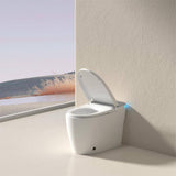 WELLFOR Elongated Smart Bidet Toilet with Voice Control & Heated Seat