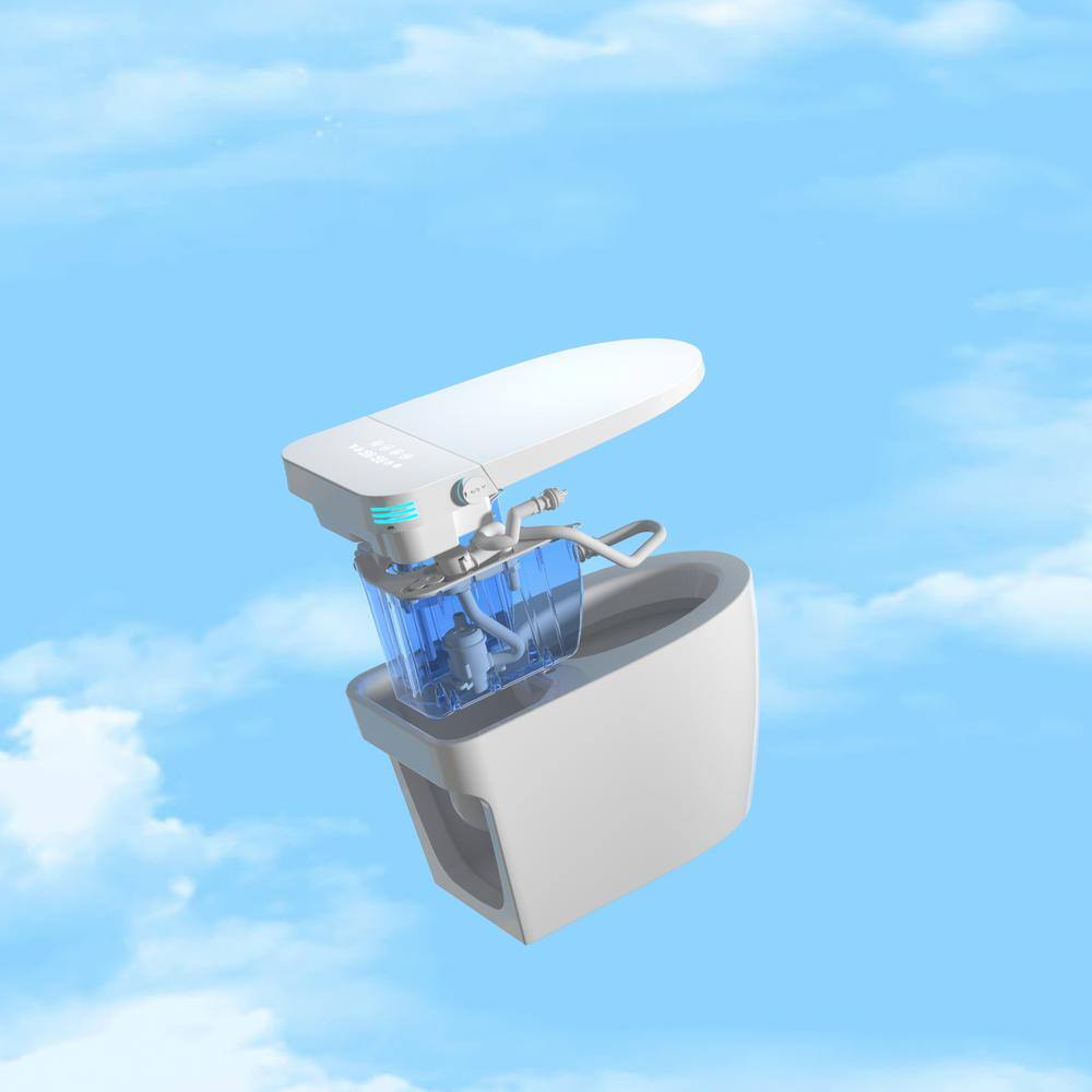 WELLFOR Elongated Smart Bidet Toilet with Voice Control & Heated Seat