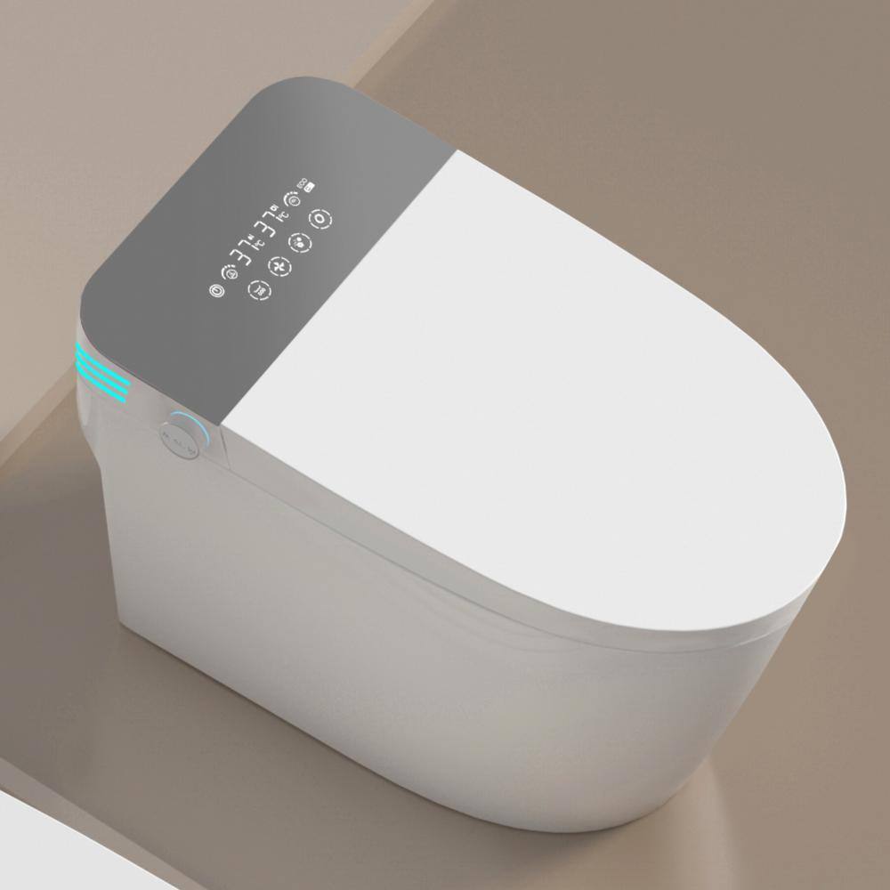 WELLFOR Elongated Smart Bidet Toilet with Voice Control & Heated Seat