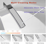 WELLFOR Elongated Smart Bidet Toilet with Auto Features and Heated Seat