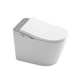 WELLFOR Elongated Smart Bidet Toilet 1.28 GPF with Auto Features and Accessories