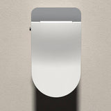 WELLFOR Elongated Smart Bidet Toilet 1.28 GPF with Auto Features and Accessories