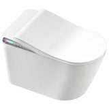 WELLFOR Elongated Smart Bidet Toilet 1.28 GPF with Auto Features and Accessories