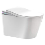 WELLFOR Elongated Smart Bidet Toilet 1.28 GPF with Auto Features and Accessories
