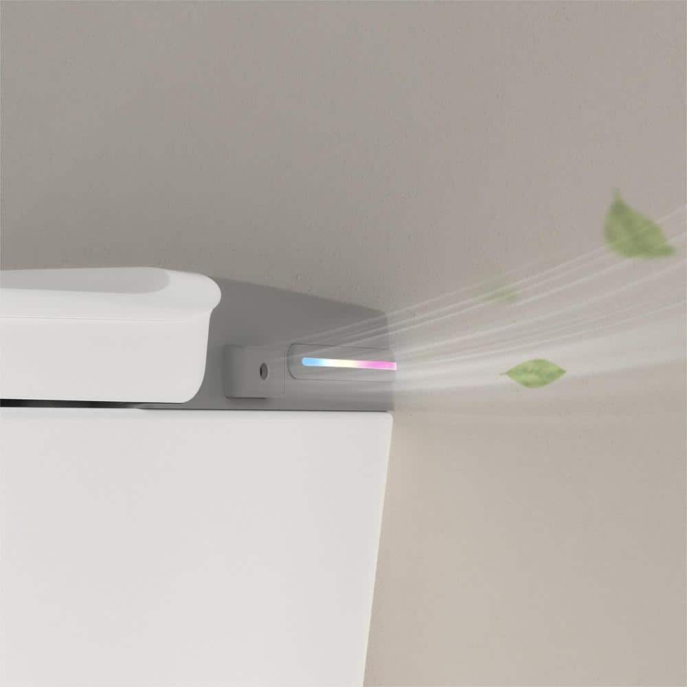 WELLFOR Elongated Smart Bidet Toilet with Automatic Features