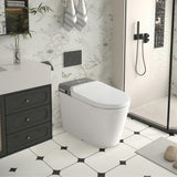 WELLFOR Elongated Smart Bidet Toilet with Automatic Features