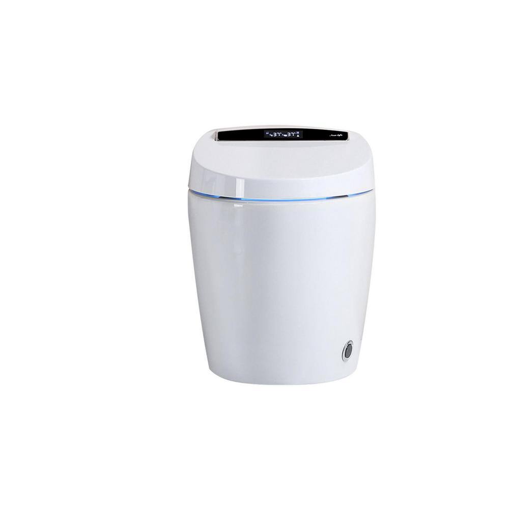 WELLFOR Elongated Smart Bidet Toilet 1.28 GPF with Auto Features and Accessories