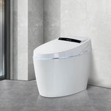 WELLFOR Elongated Smart Bidet Toilet 1.28 GPF with Auto Features and Accessories