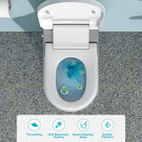 WELLFOR MT3 Elongated Heated Seat Bidet Toilet with LED Display and Night Light