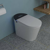 WELLFOR MT1 Elongated Heated Seat Smart Bidet Toilet with Foot Sensor in White