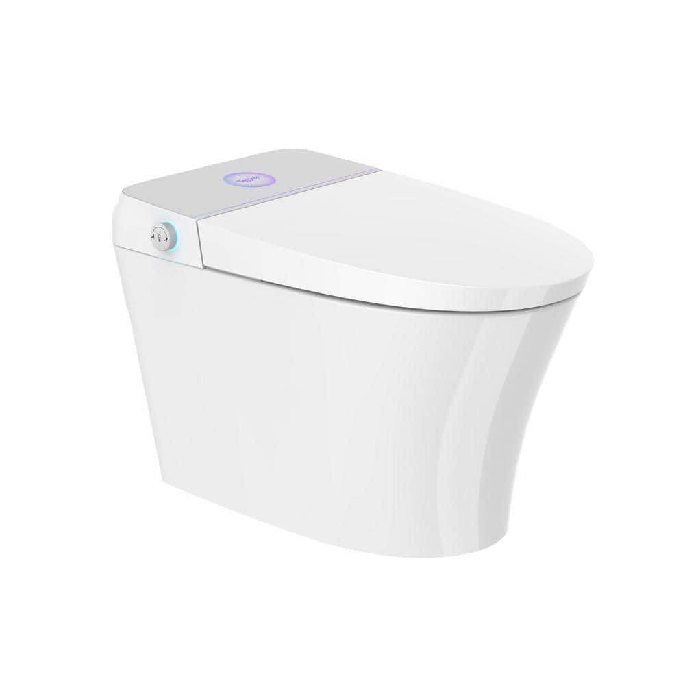 WELLFOR Dual Flush Smart Bidet Toilet with Auto Flush and Heated Seat