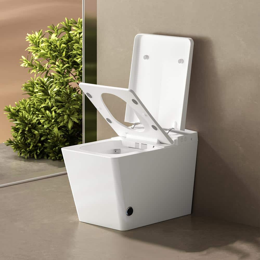 WELLFOR TM-1 LED Smart Bidet Toilet with Auto Flush & Heated Seat