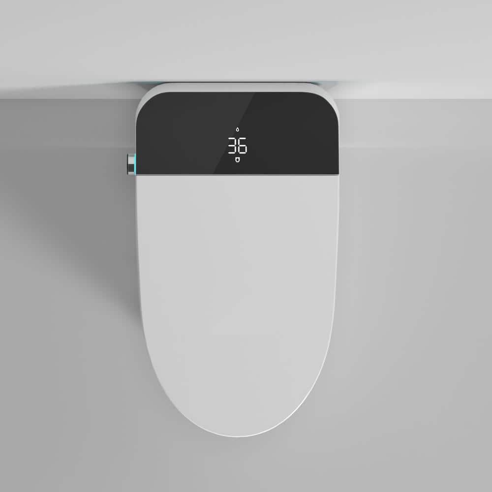 WELLFOR TM-3 Elongated LED Smart Bidet Toilet with Auto Open/Close and Heated Seat