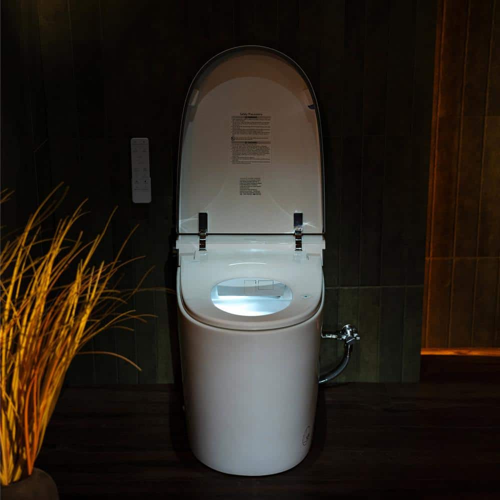 WOODBRIDGE Elongated ADA Smart Bidet Toilet with Auto Open/Close and Heated Seat