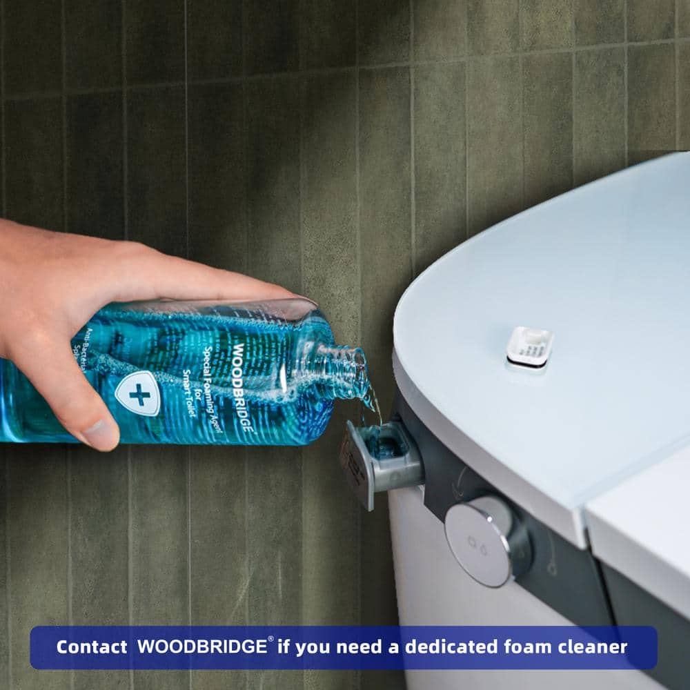 WOODBRIDGE Elongated ADA Smart Bidet Toilet with Auto Open/Close and Heated Seat