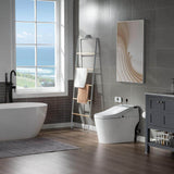 WOODBRIDGE Venezia Intelligent Elongated Smart Bidet Toilet with Auto Features