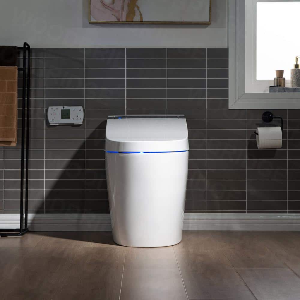 WOODBRIDGE Venezia Intelligent Elongated Smart Bidet Toilet with Auto Features