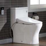WOODBRIDGE Journey 1-Piece Dual Flush Elongated Smart Bidet Toilet in White