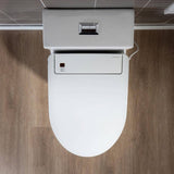 WOODBRIDGE Journey Dual Flush One-Piece Elongated Smart Bidet Toilet - White