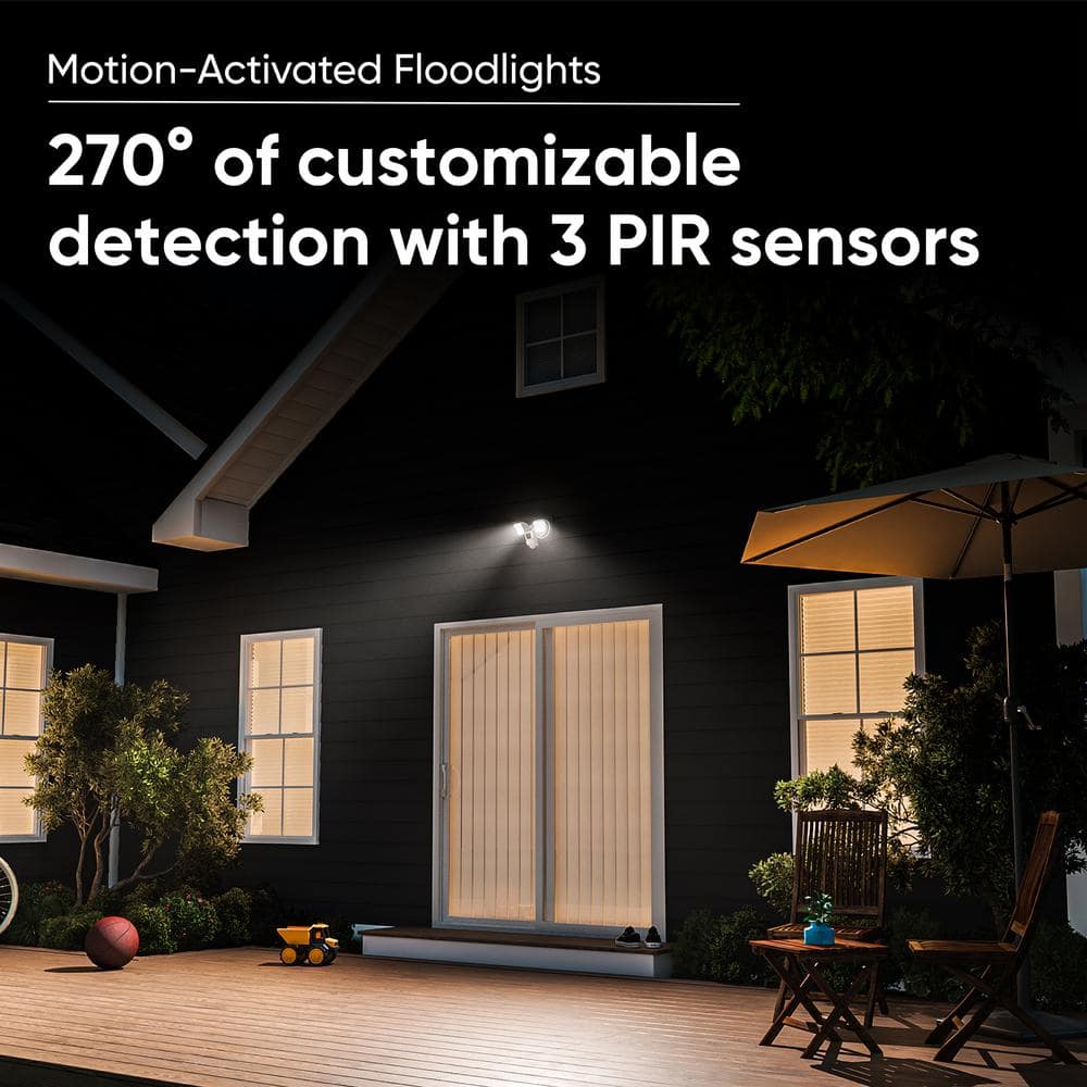 Wyze Wired Cameras Outdoor Wi-Fi Floodlight Home Security Camera
