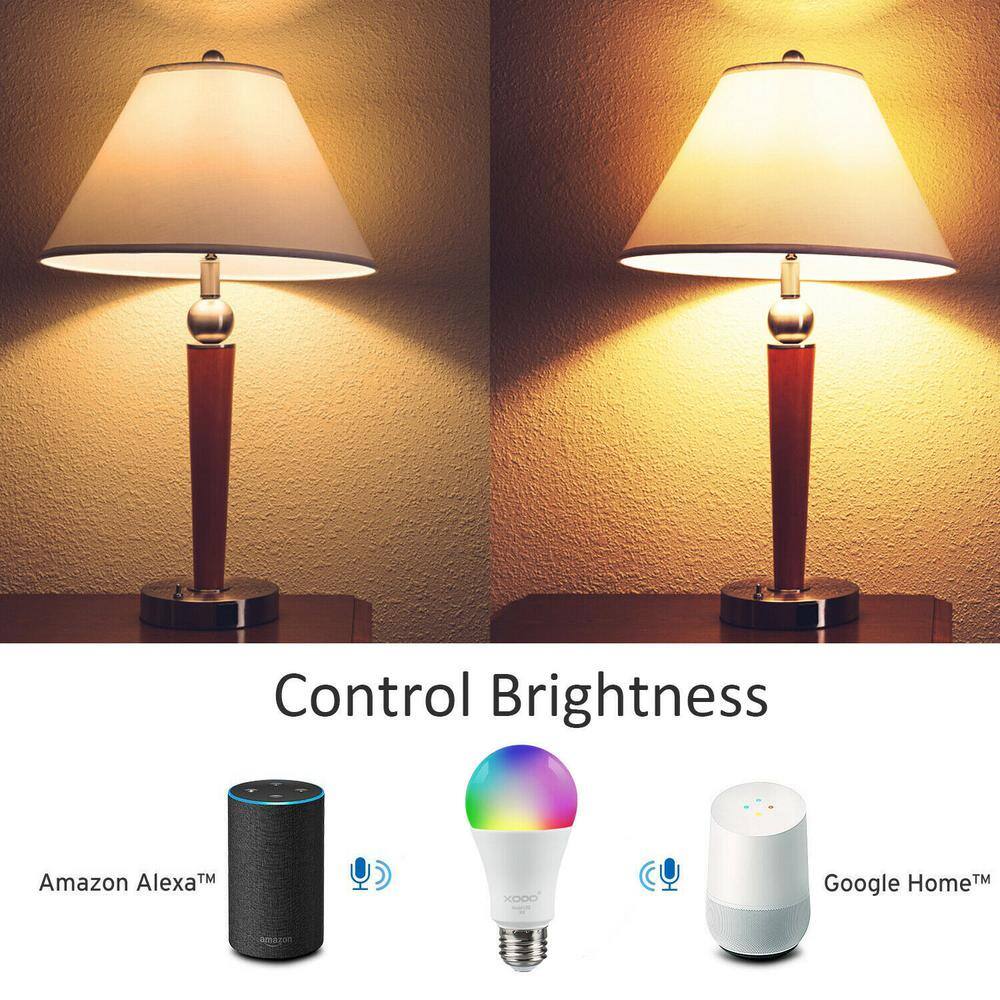 Xodo Smart Home Security Surveillance Kit with 1080p Camera, 60-Watts Smart Bulb,Smart Home Plug, App Controlled,Easy install