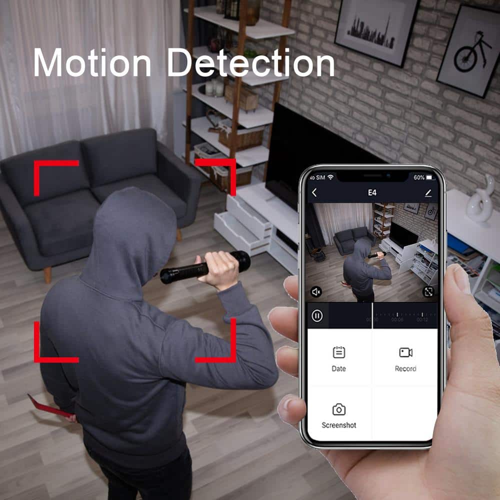Xodo Smart Home Security Surveillance Kit with 1080p Camera, 60-Watts Smart Bulb,Smart Home Plug, App Controlled,Easy install