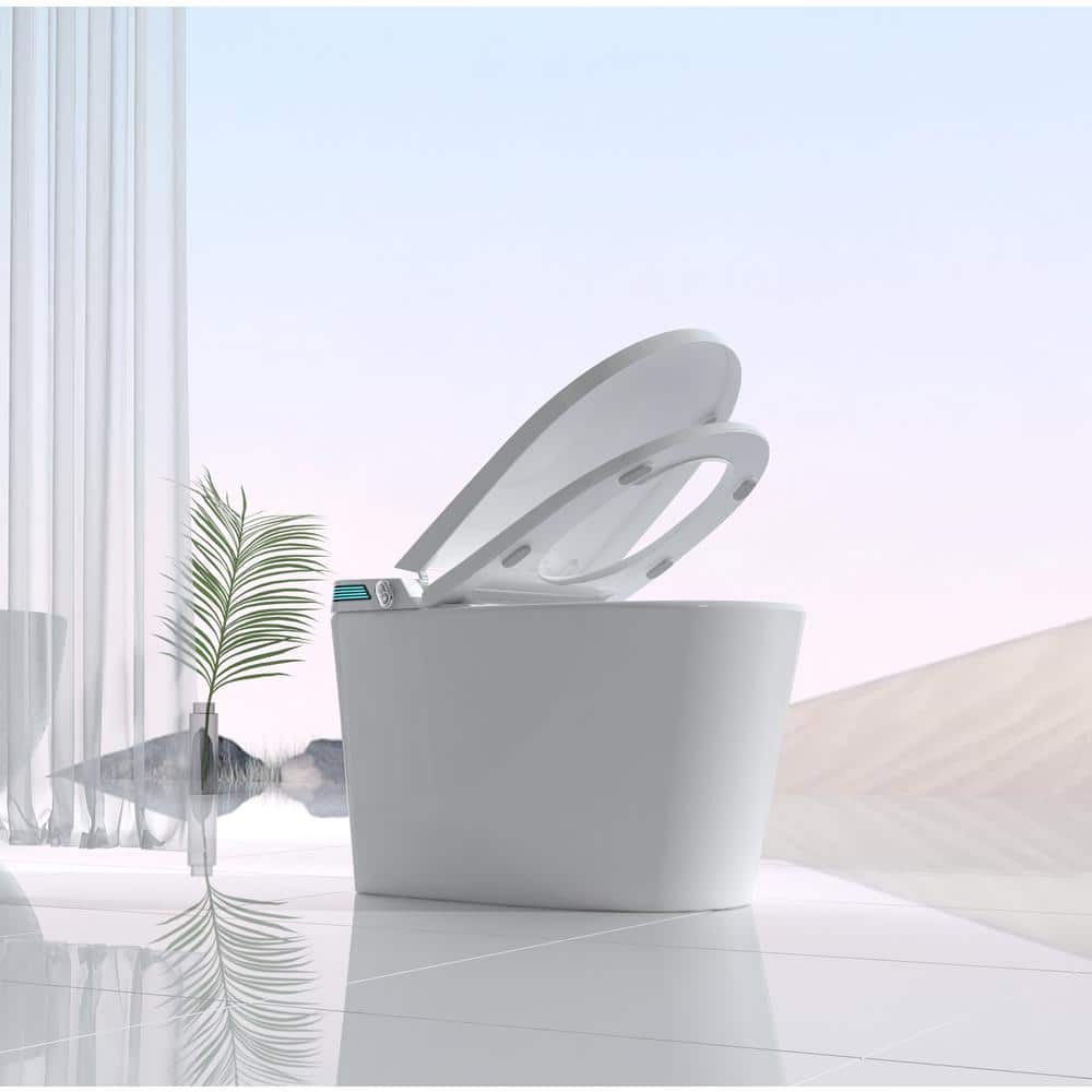 Xspracer Moray Elongated Smart Bidet Toilet with Foot Sensor & LED Night Light