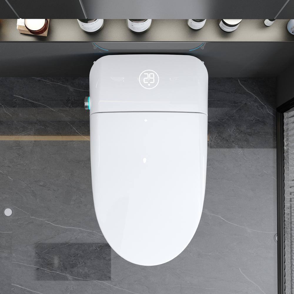 Xspracer Moray Elongated Smart Bidet Toilet with Foot Sensor and LED Night Light