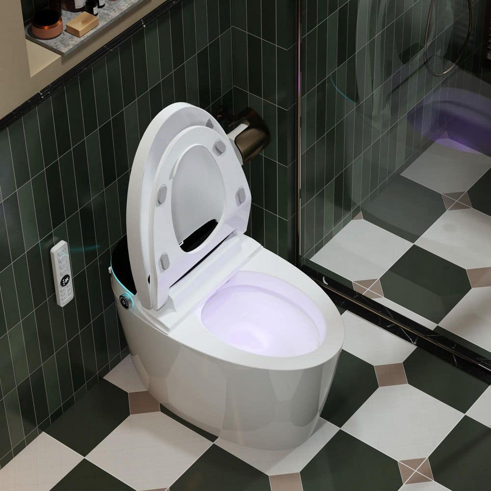 yulika DJ-951B Tankless Smart Bidet Toilet with Auto Flush & Warm Water