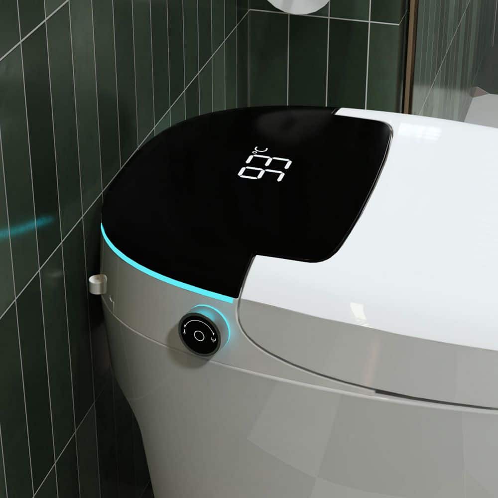 yulika DJ-951B Tankless Smart Bidet Toilet with Auto Flush & Warm Water