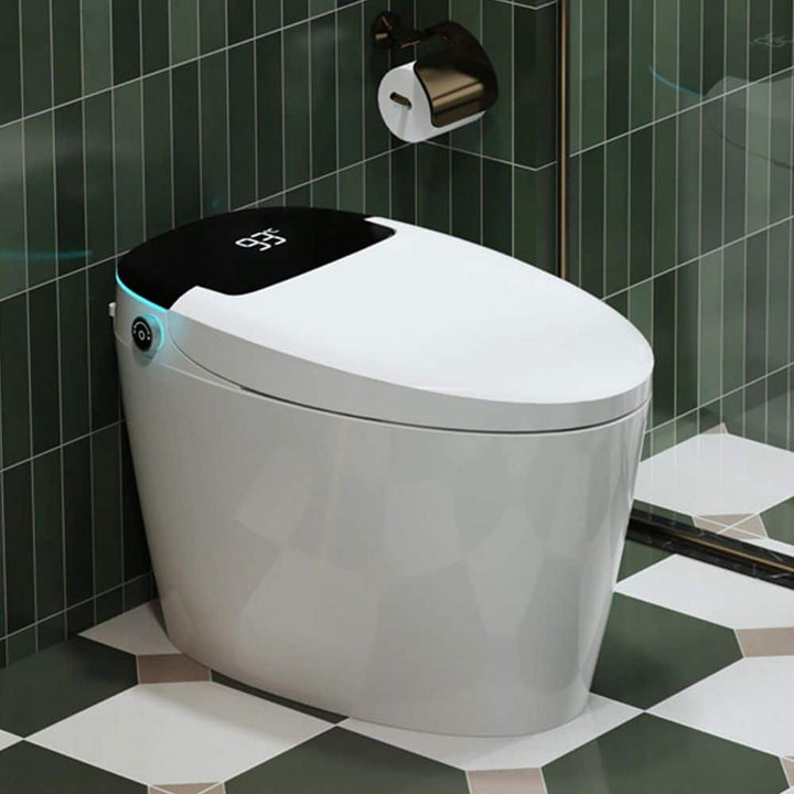 yulika DJ-951E Elongated Smart Bidet Toilet with Heated Seat and Auto Flush