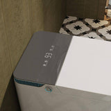 Yulika DJ-963-E Elongated Luxury Smart Toilet with Bidet Seat, Auto Functions