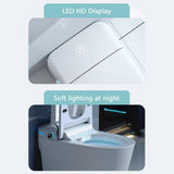 Yulika Smart Toilet with Bidet, Heated Seat & Remote Control
