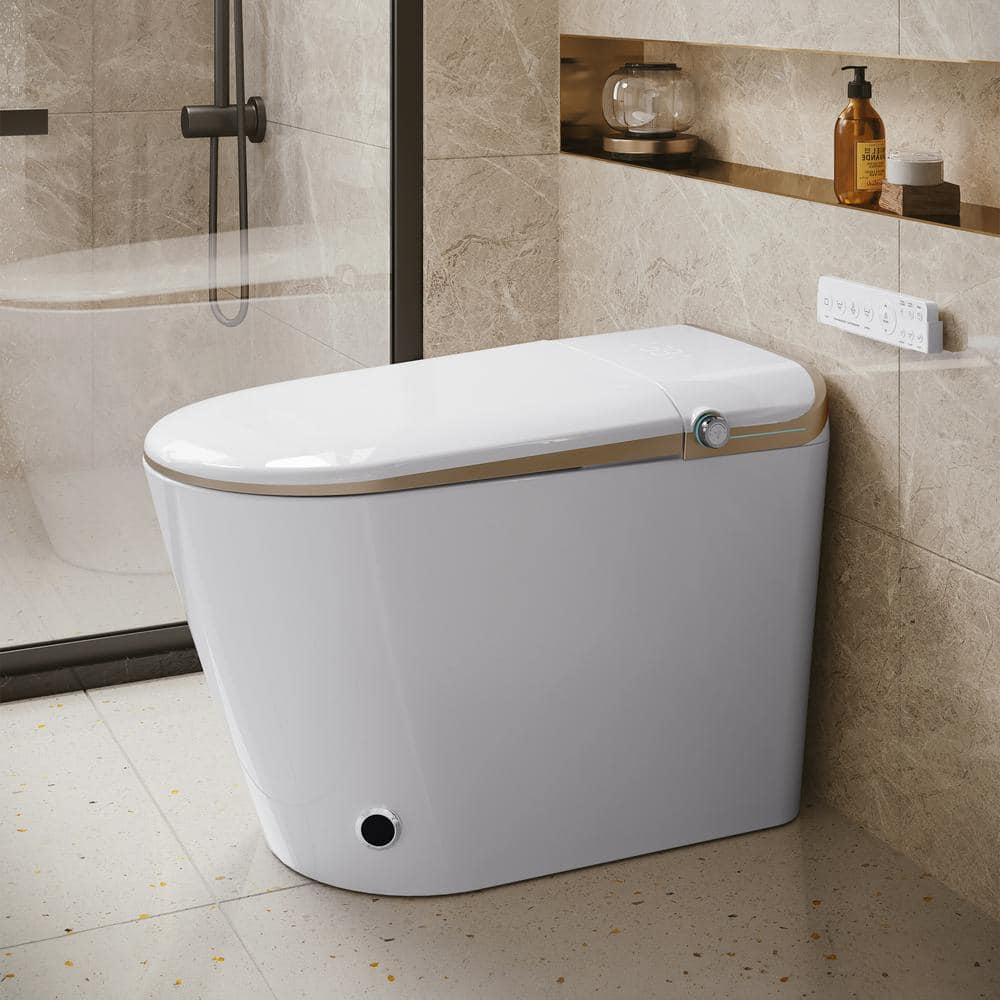 Yulika DJ-U2 One Piece Bidet Toilet with Heated Seat & Remote Control