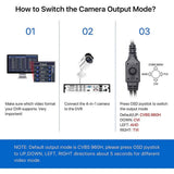 ZOSI 80 ft. Wired 2MP Outdoor Bullet Security Camera Compatible with 4-In-1 HD-CVI/TVI/AHD/960H Analog CVBS IR Night Vision