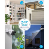 ZOSI ZG1883M 3MP Wireless Add-On Security Camera Only Work with W4/W4 Pro NVR Model ZR08PU, ZR08GP