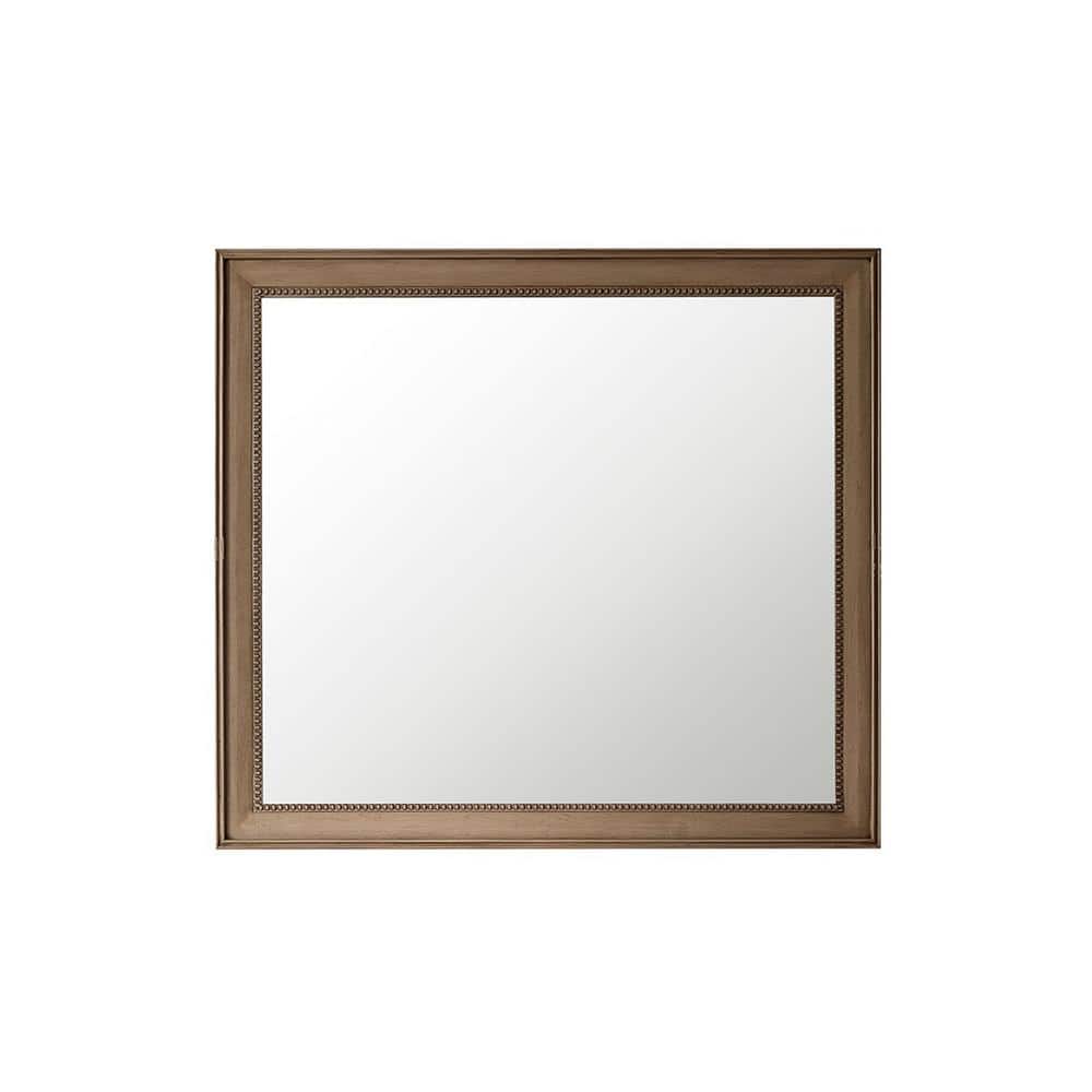 James Martin Vanities Bristol 44" x 40" Whitewashed Walnut Vanity Mirror
