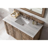 James Martin Vanities Bristol 44" x 40" Whitewashed Walnut Vanity Mirror