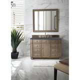 James Martin Vanities Bristol 44" x 40" Whitewashed Walnut Vanity Mirror