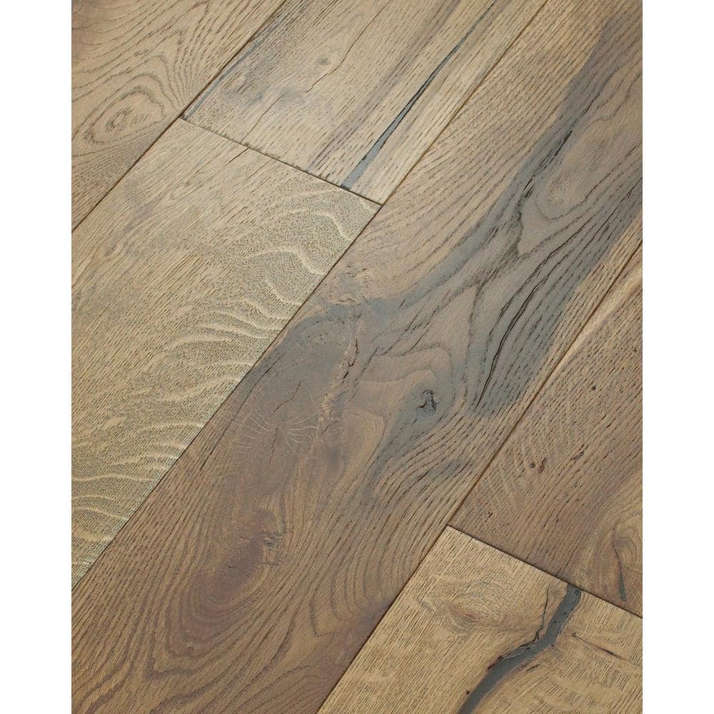 Shaw Boardwalk Willow White Oak 1/2 in. T X 7 in. W Tongue and Groove Engineered Hardwood Flooring (23.58 sq.ft./case)
