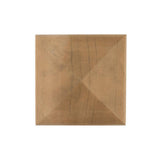 Deckorators 4 in. x 4 in. Hatteras Pyramid Cedar Wood Post Cap