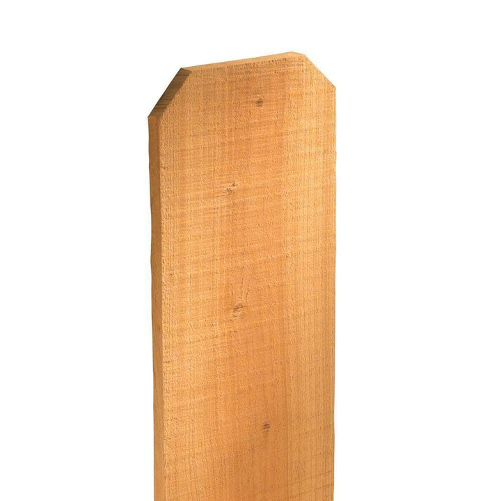 Installed Cedar Dog-Ear Picket Fence