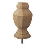 ProWood 2.75 in. x 6.75 in. Pressure-Treated Wood Octagon Finial (6-Pack)