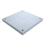 UDECX Flint Grey 40 in. x 40 in. Modular Patio Deck Surface Pad