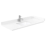 Wyndham Collection Miranda 48" Dark Blue Single Sink Vanity with Cultured Marble Top